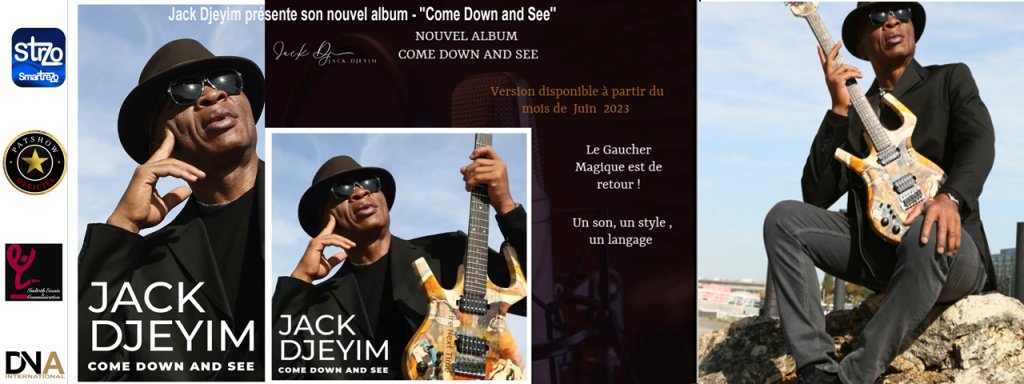 Meilleur Guitariste Gauché - Art News Planète présente Jack Djeyim, son nouvel album - ''Come Down and See''