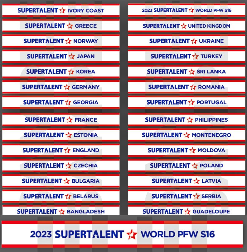 Selected from 189 countries. Miss Supertalent is so proud to present this season's finalists to be world's top of top rising stars. After COVID-19. undoubtedly worldwide, Miss Supertalent of the World became number 1 modeling competition with unique of Paris Fashion Week
