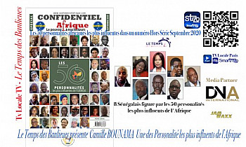 Leadership : Confidentiel Afrique publie les 50 personnalités africaines les plus influentes de  l’UEMOA. dans un numéro Hors Série Septembre 2020