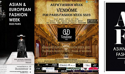 AEFW presents ASIAN AND EUROPEAN FASHION WEEK SS23  - The Westin Vendôme Paris - House of Vendôme Paris ..