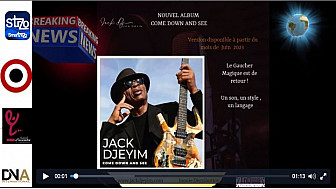 Tv Local Paris - Le Gaucher Magique est de retour - JACK DJEYIM présente son nouvel album ''Come Down and See''